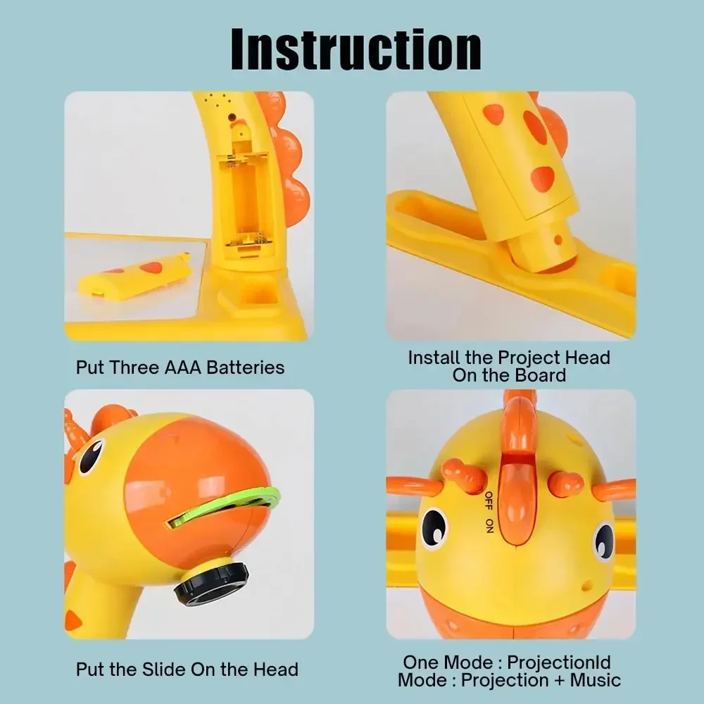 LED Projector Board Giraffe Ha - огляд і ціна Drawing Projector Kids