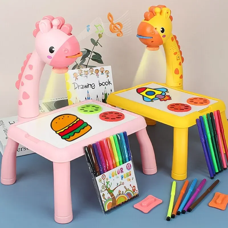 LED Projector Board Giraffe Ha - огляд і ціна Drawing Projector Kids