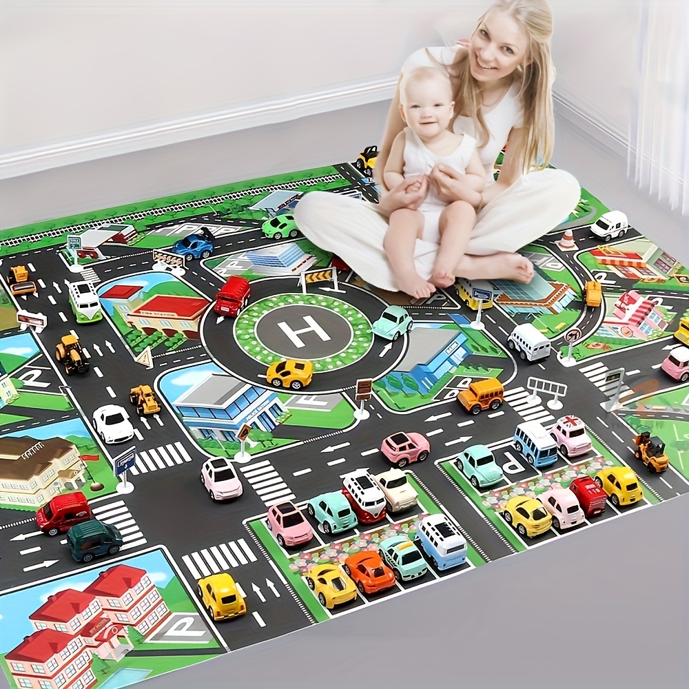 1pc, City Traffic Play Mat, La - огляд і ціна Free Educational Games For Kids