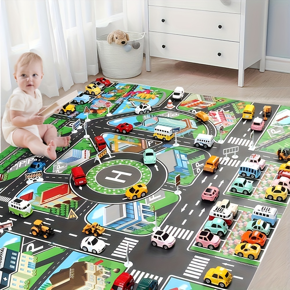 1pc, City Traffic Play Mat, La - огляд і ціна Free Educational Games For Kids
