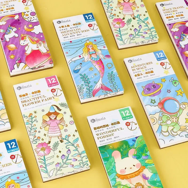20 Pages Portable Watercolor P - огляд і ціна Kids Education Laptop