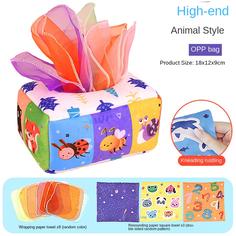 Baby Montessori Toy,Magic Tiss - огляд і ціна Kids Educational Box