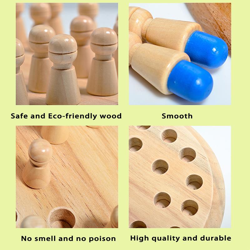 Wooden Puzzle Toys  Montessori - огляд і ціна Kids Educational Game 3