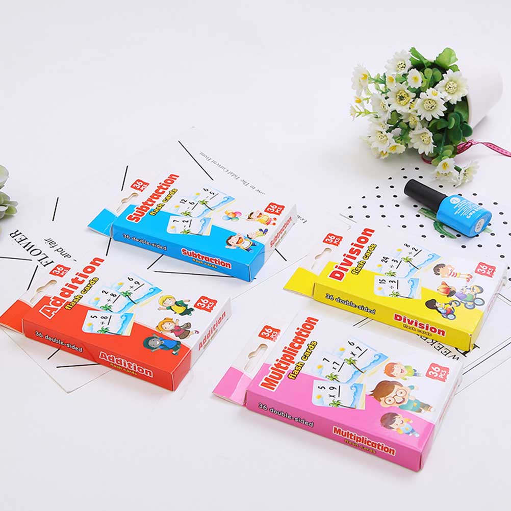 4 Boxes Childrens Math Study C - огляд і ціна Kids Educational Box