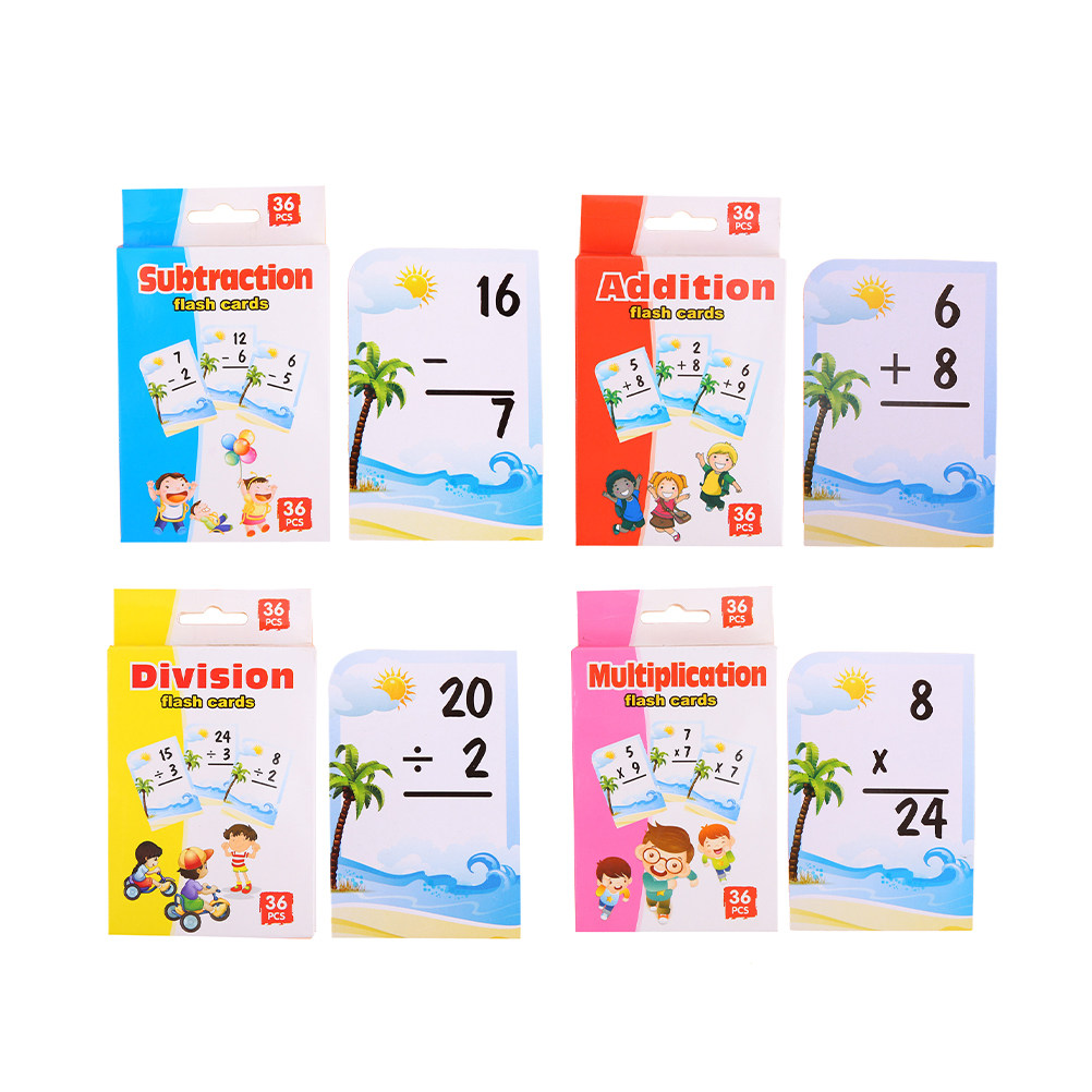 4 Boxes Childrens Math Study C - огляд і ціна Kids Educational Box