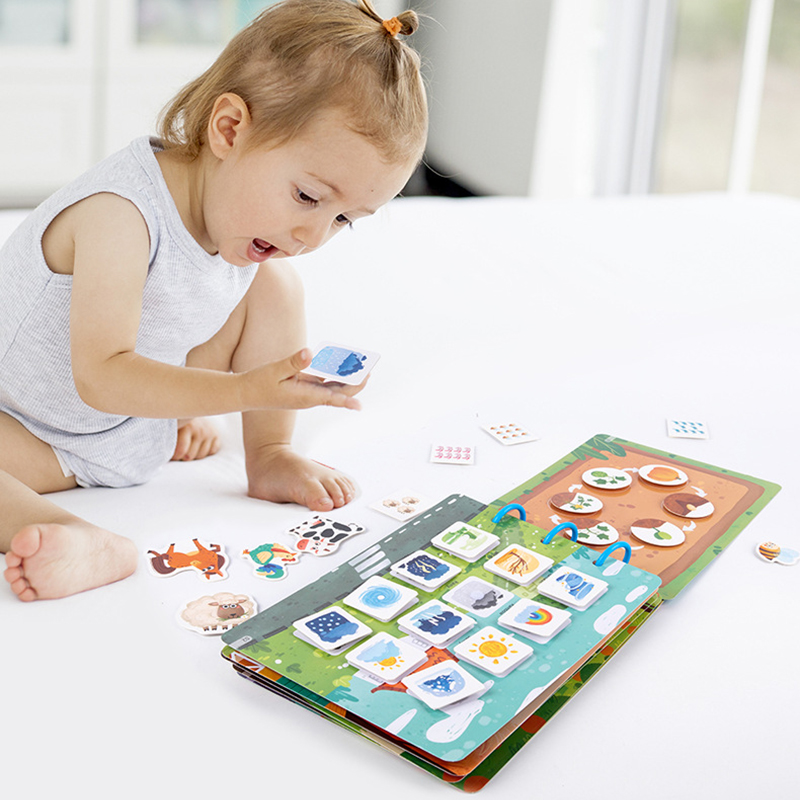 Montessori My First Busy Book  - огляд і ціна Kids Education Number
