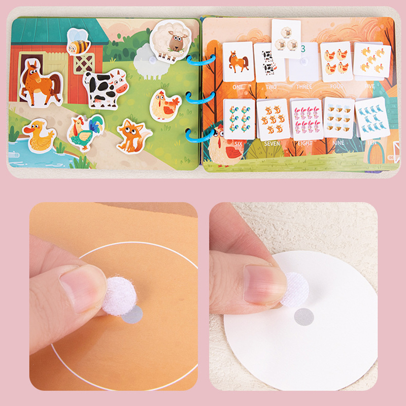 Montessori My First Busy Book  - огляд і ціна Kids Education Number