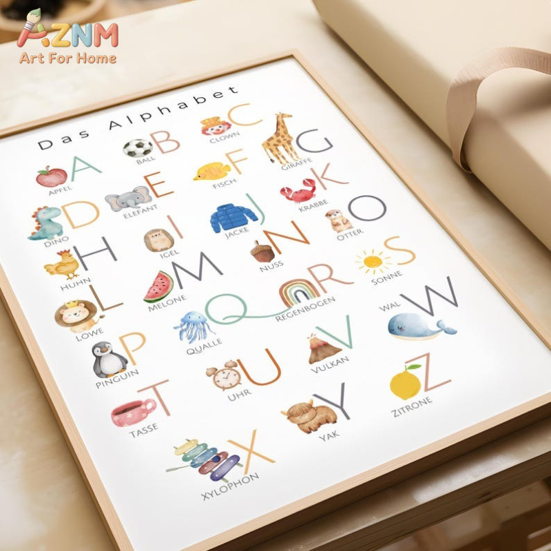 AZNM German Alphabet Numbers C - огляд і ціна Kids Educational - Alphabet Numbers & More