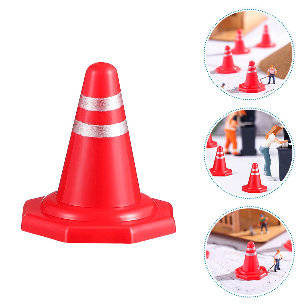 24Pcs Mini Traffic Cones Red P - огляд і ціна Kid Education