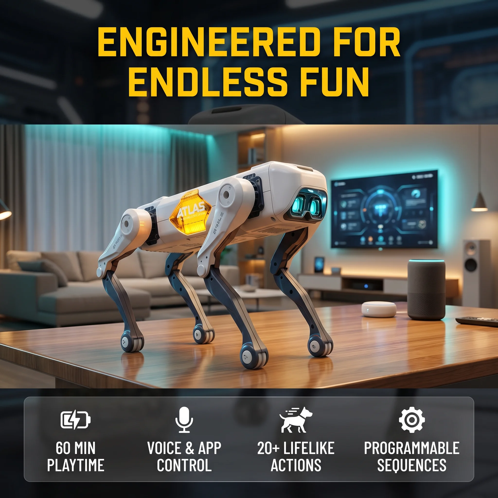 AI Smart Robot Dog, Voice & AP - огляд і ціна Kid Education