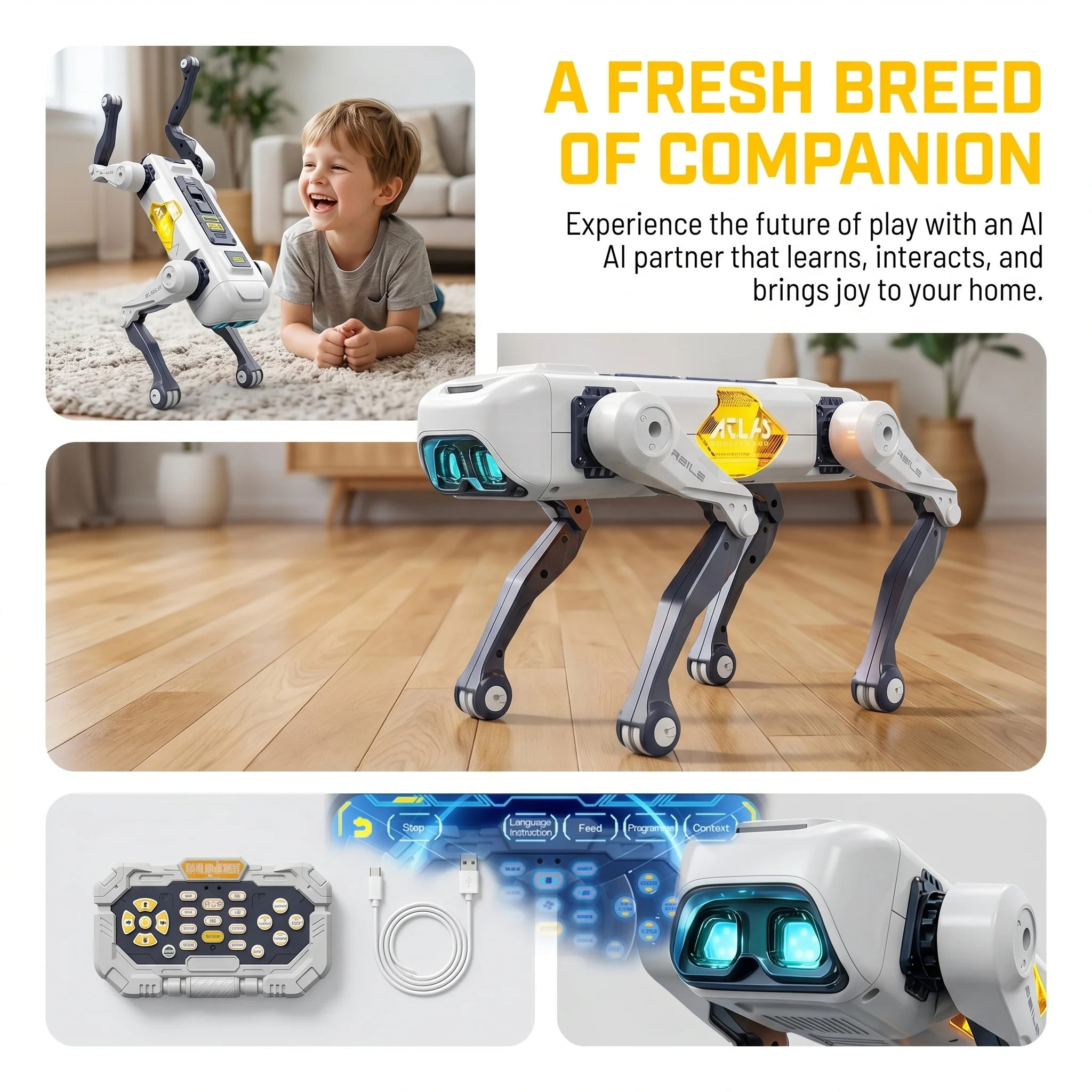 AI Smart Robot Dog, Voice & AP - огляд і ціна Kid Education