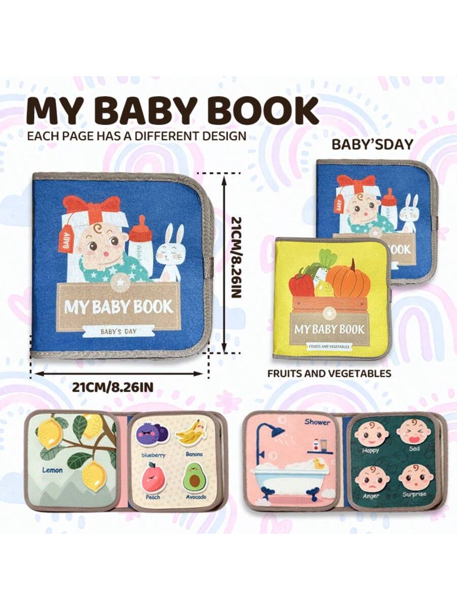 Montessori Baby Busy Book,Baby - огляд і ціна Kids Education Books