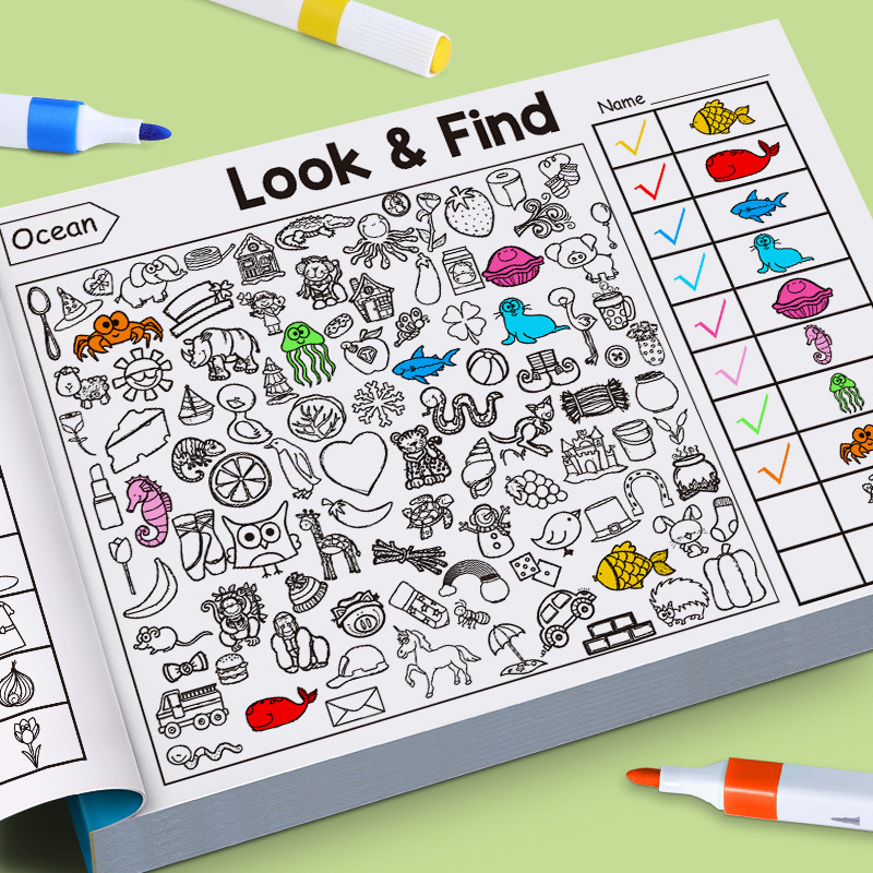 Children's Search Activity Boo - огляд і ціна Kids Education Activities
