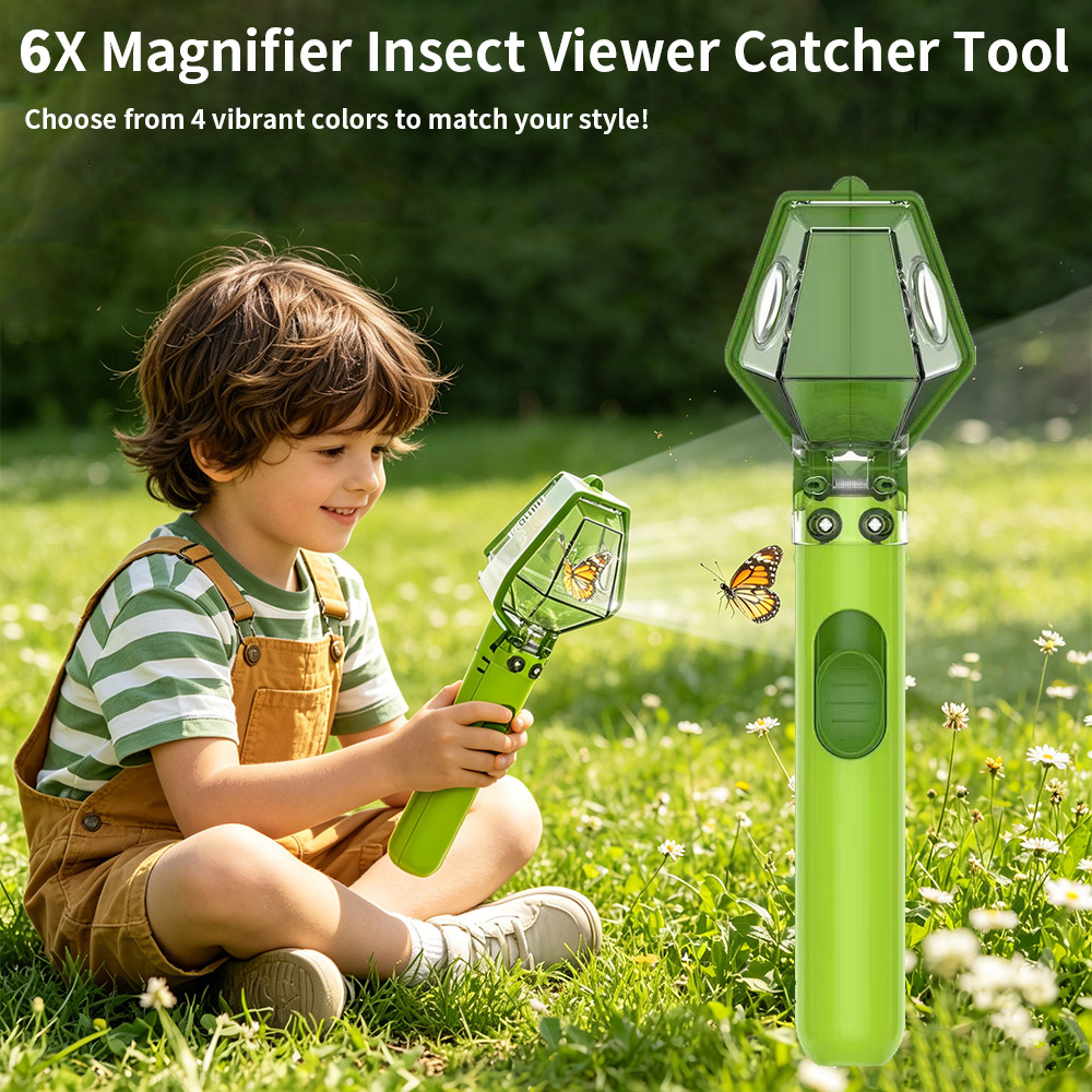6X Magnifier Kids Bug Catcher, - огляд і ціна Kids Educational Box